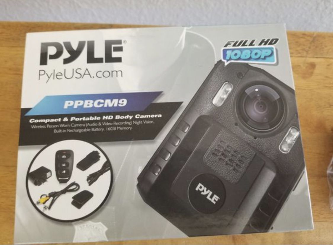 Pyle ppbcm9 compact and portable hd 1080 body camera