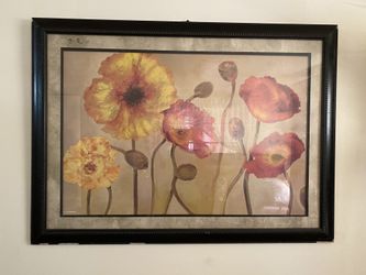 Framed Flower Art