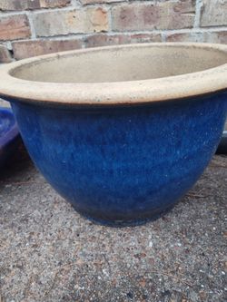 Macetero grande DE BARRO PESADO LISTO LISTO LISTO Clay planter garden pot LG SZ