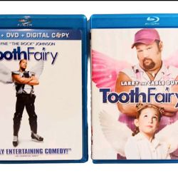 The Tooth Fairy: 1 & 2 Blu-ray + DVD 2010 3-Disc Set Digital Copy Brand New 