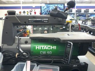 Hitachi cw40 scroll saw price deals