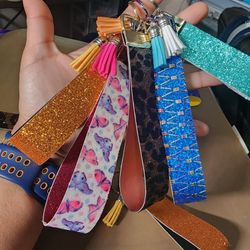 Faux Leather Wristlets! Just Made!