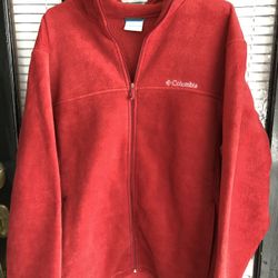 Columbia Men’s 2XL Fleece Zip Up Jacket Like New