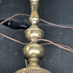 Two Gold Lamps