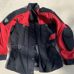 Firstgear Kilimanjaro Women's Touring Motorcycle Jacket & Joe Rocket padded pants XL