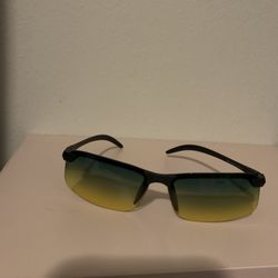 High-end Men's Night Vision Driving Glasses Polarized UV Sunglasses PC Ultralight Driver Mirror Outdoor Driving Glasses