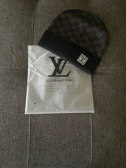 Luxury checker beanie