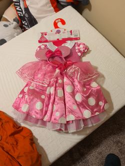 Minnie mouse dress with ears