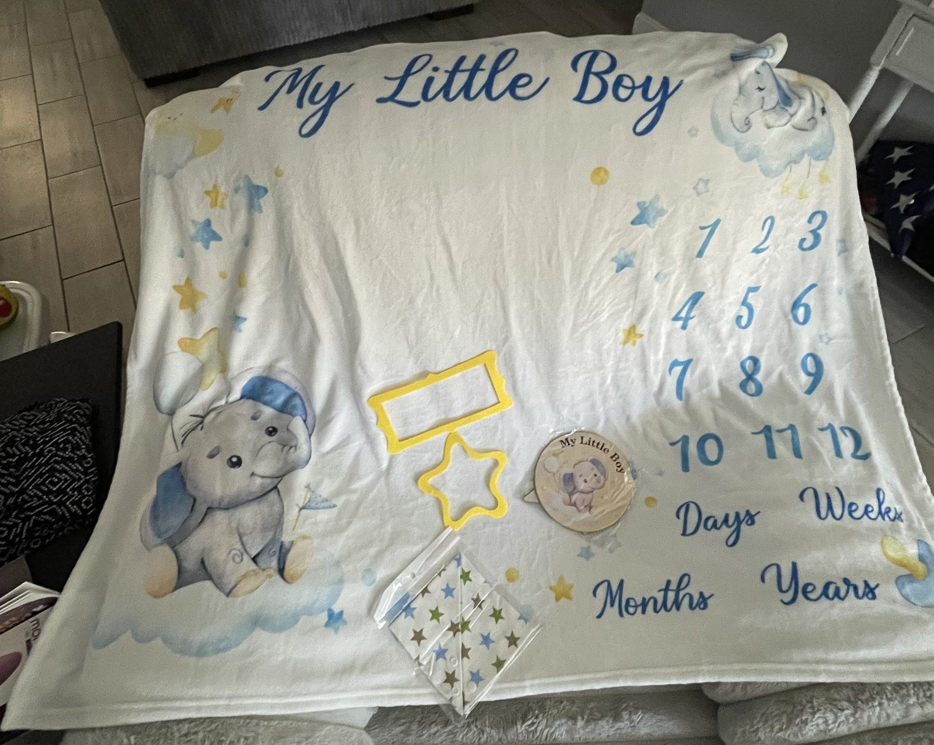 Baby Milestone Blanket