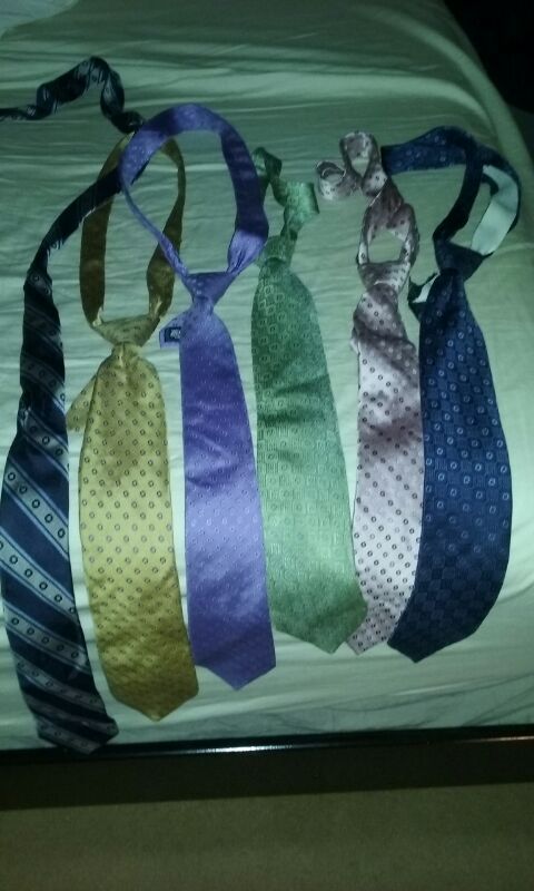 6 Chase Bank men's ties