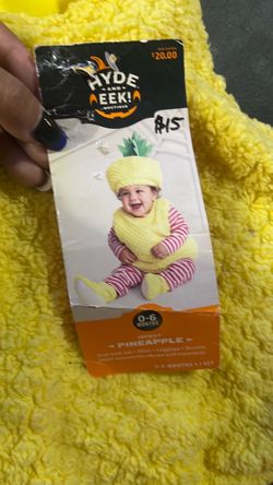 Pineapple infant costume