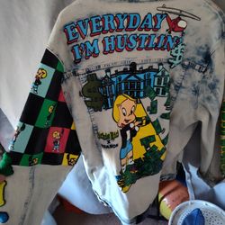 Brand New Without Tag Richie Rich Denim Jacket Extra Large