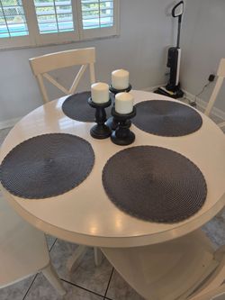 Table and chairs