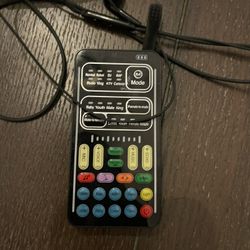 Mini Sound  Board With Mic 
