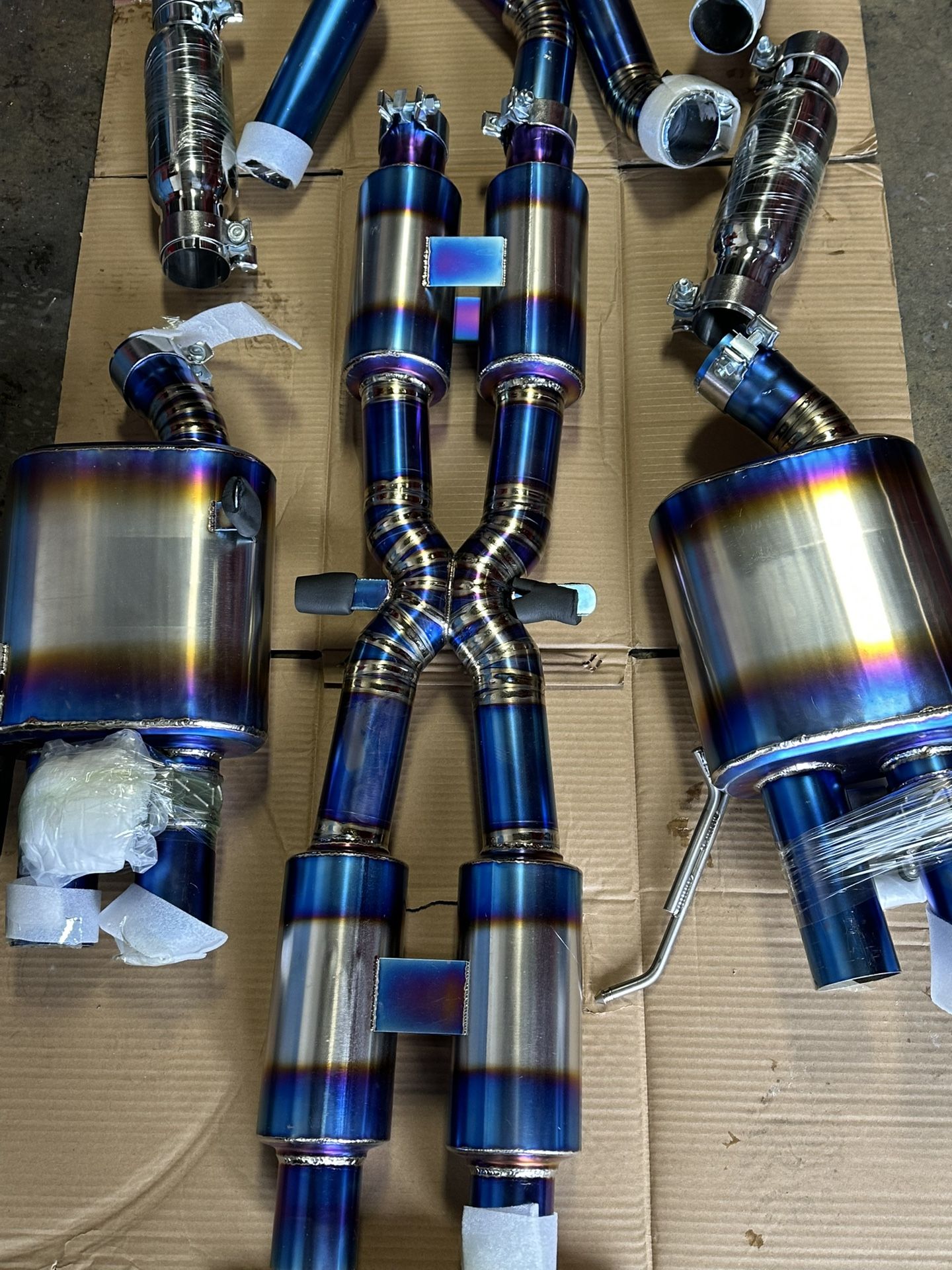 BMW Mercedes Titnum Exhaust System Sale Install