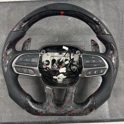 Forged Carbon Fiber Steering Wheel