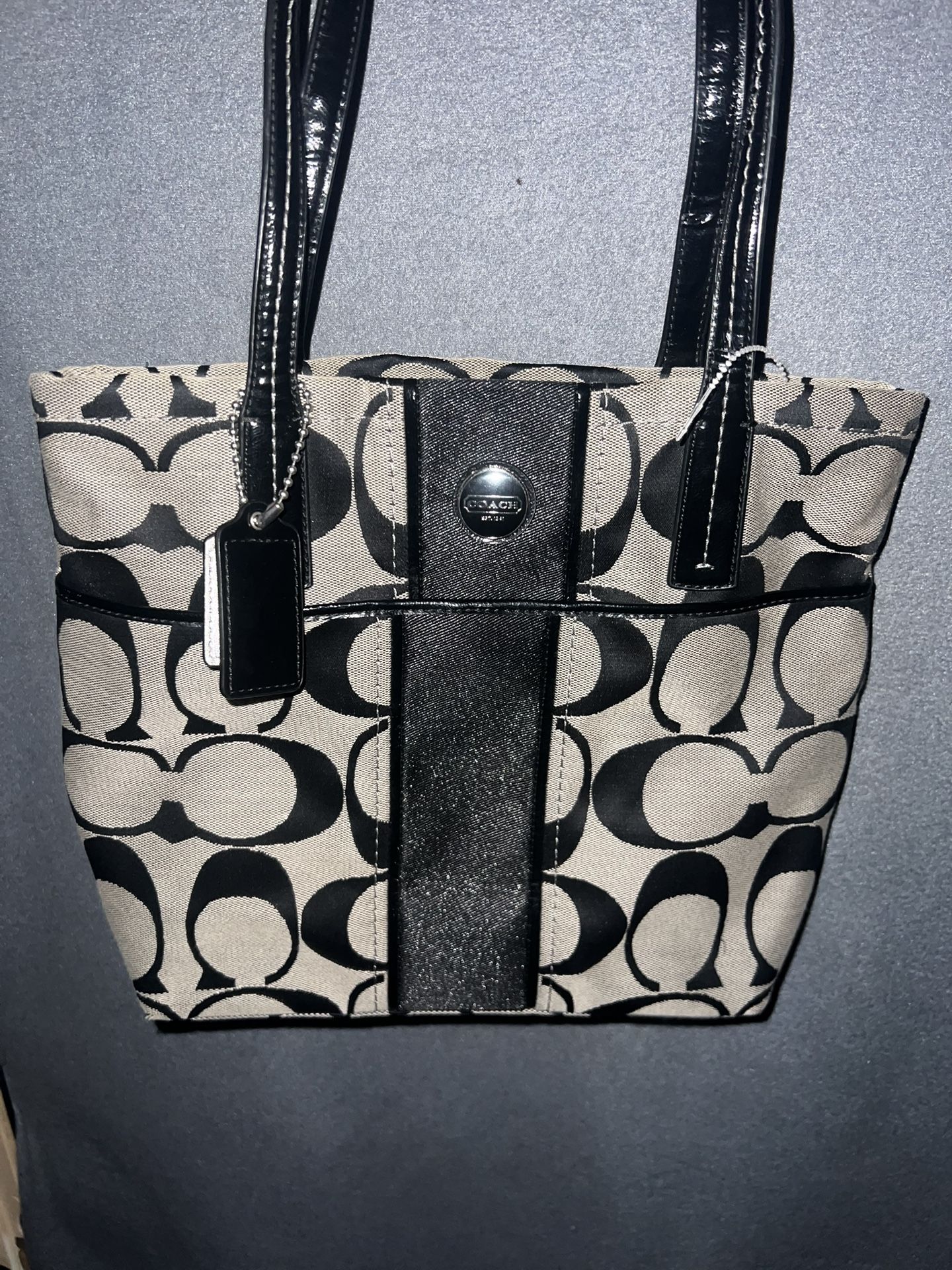Authentic Coach Signature Tote – Great Condition!