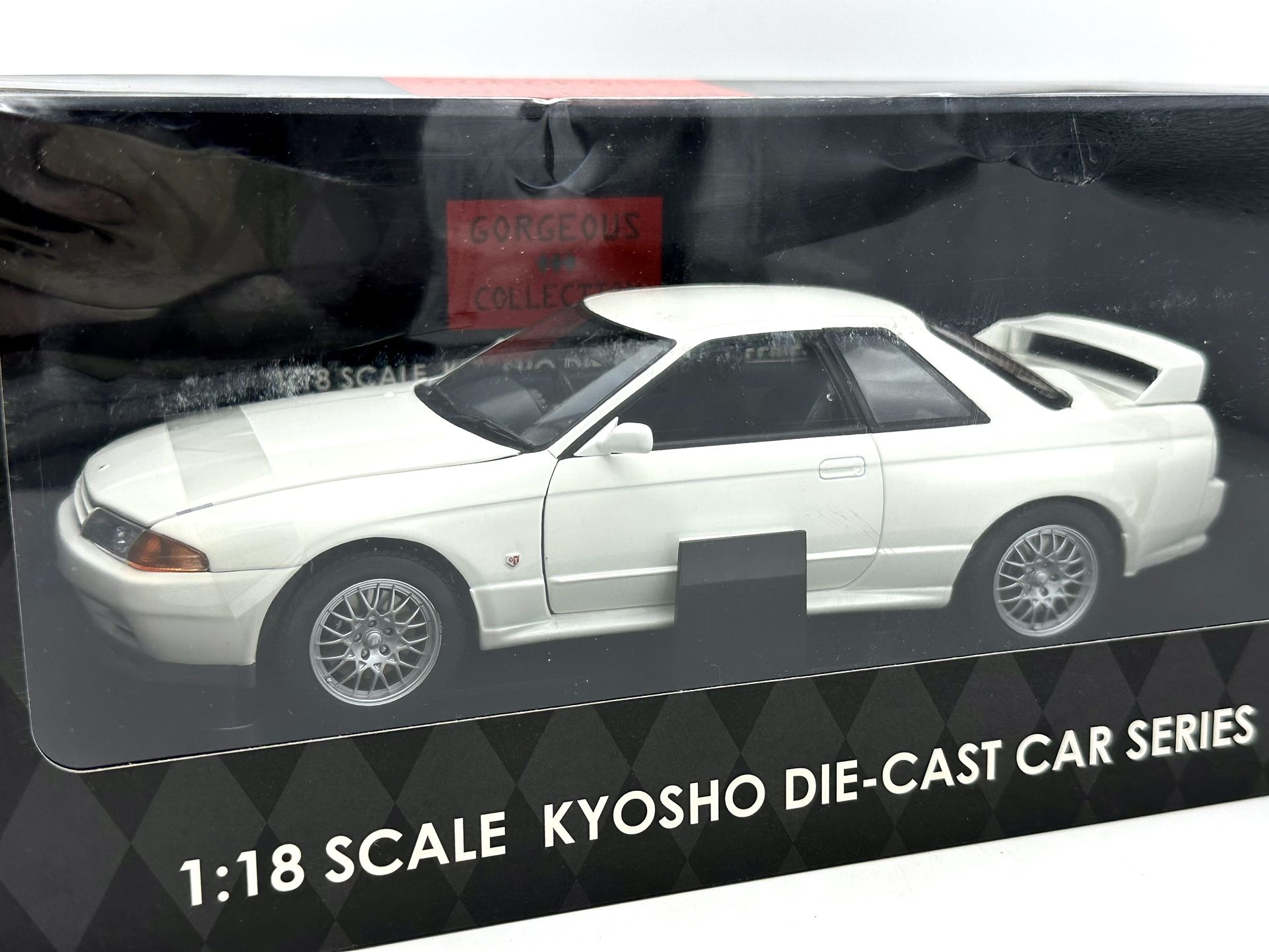 京商 1/18 スカイライン GT-R BNR32 V-SPECⅡ ホワイト 京商1:18 SKYLINE GT-R（BNR32 ）V-SPECII京商 1/18 R32 GT-R