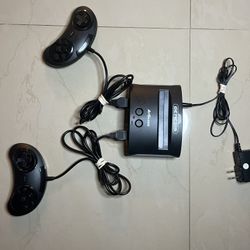 Sega Genesis with 2 Controllers 