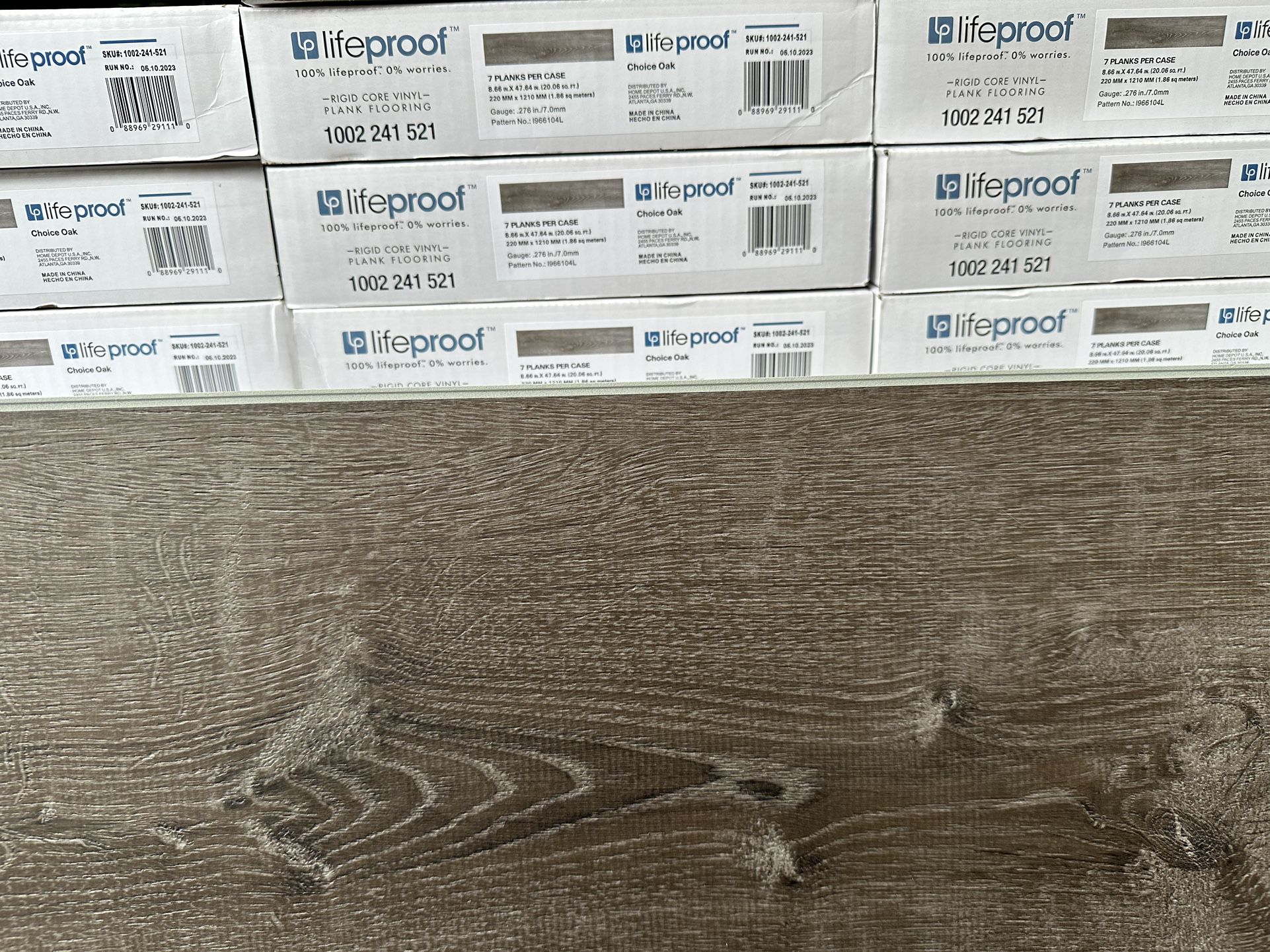 Lifeproof Click Lock Waterproof Luxury Vinyl Plank Flooring