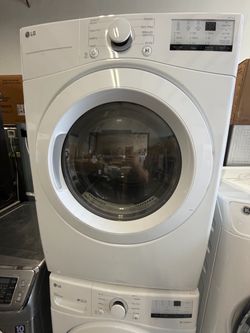LG Front Load Dryer White