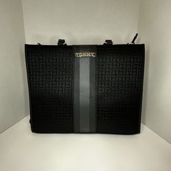 Tommy Hilfiger Women’s 69JA504 Large Shoulder Bag Black