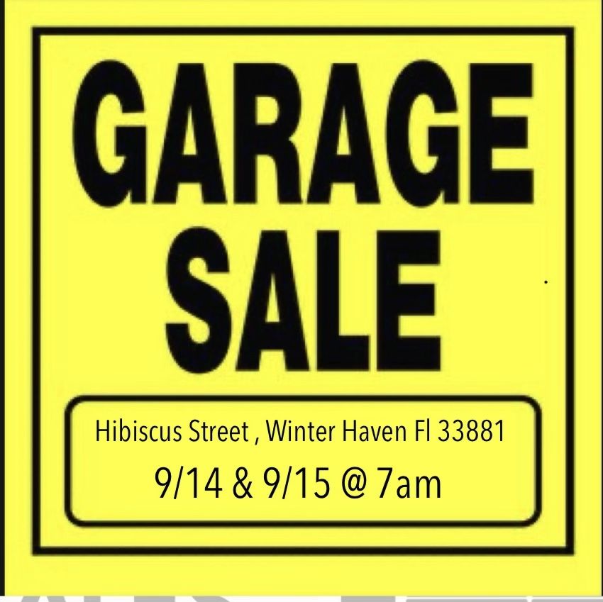 Garage Sale