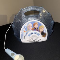 eKids Disney Frozen Karaoke Machine with Microphone