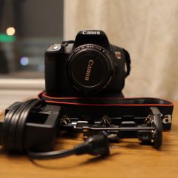 MINT Canon Rebel T5i Kit - 5K Shutter Count | 50mm f/1.8 | Battery Grip + Extras