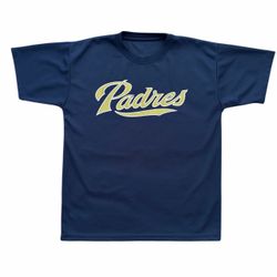 San Diego Padres Baseball Mike Cameron #25 Blue MLB Jersey Shirt Adult XL
