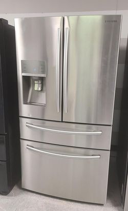 Samsung 4-Door Stainless Steel Refrigerator Fridge
