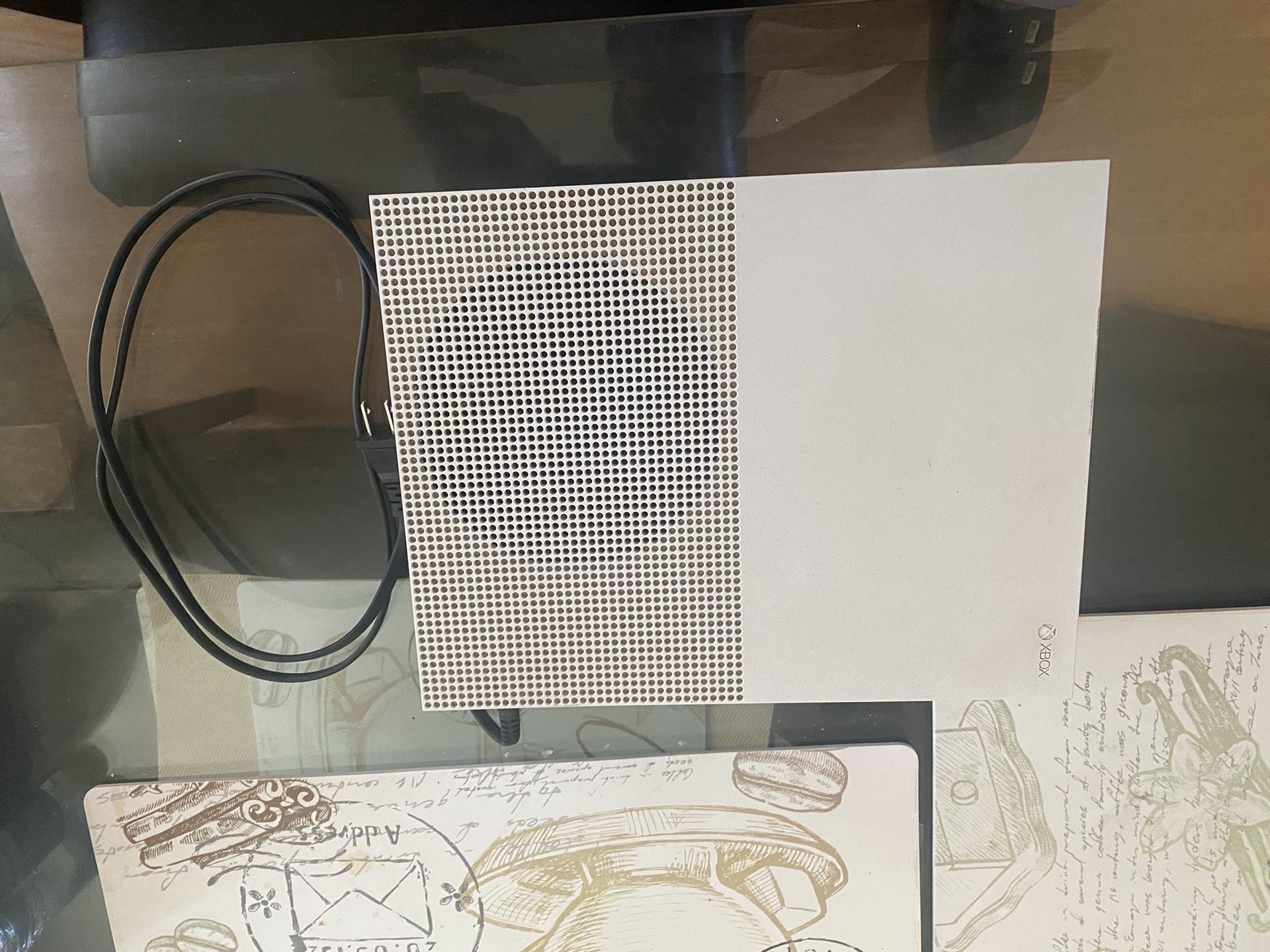 XBox One S with 5 games included. No Controller