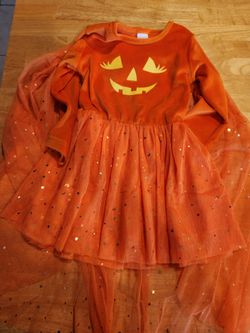 Halloween Dress and Cape, 2-3 yrs