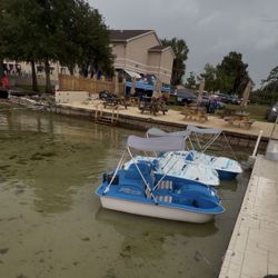 2 New Pedal Boats 