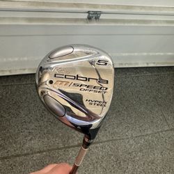 King cobra golf m/speed offset hyper steel 5 fairway wood lite flex