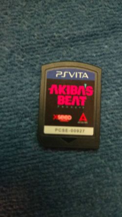Akiba's Beat PS Vita Game Cartridge
