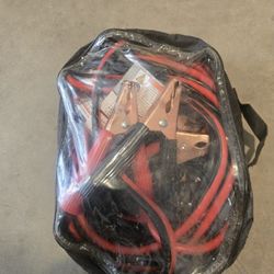 Car Jumper Cables In Carry Bag