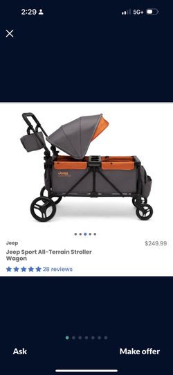 Jeep All Terrain Stroller Wagon 