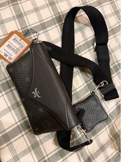 MCM Diamond Visetos Crossbody