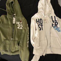 Hollister Zip Ups Jackets