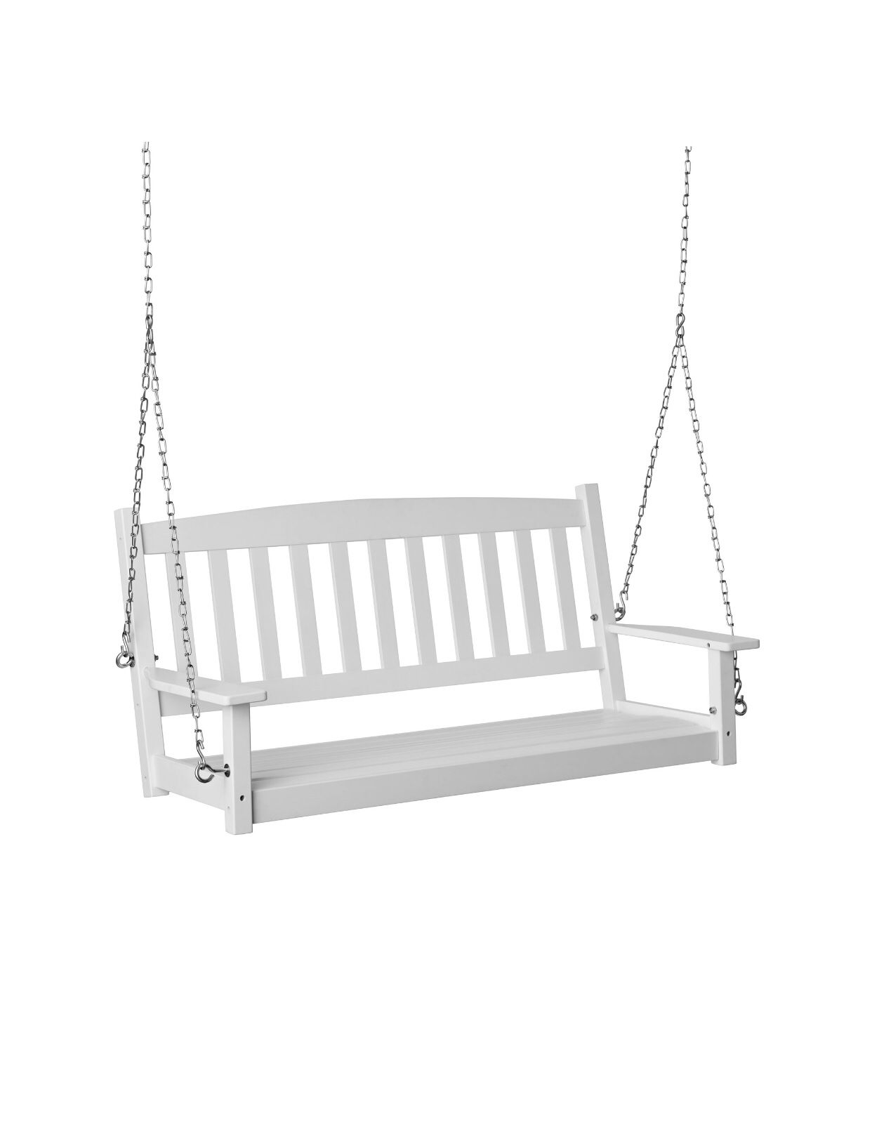 White Wood porch swing - new in box