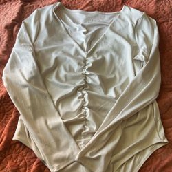 target white bodysuit XL