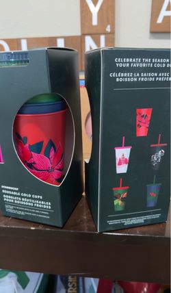 New Starbucks reusable cups
