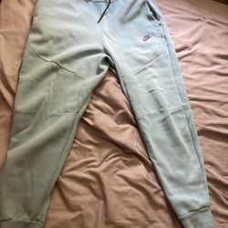 Baby Blue Nike Tech Sweatpants 
