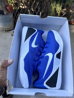 Nike Kobe 9 Elite Low EM Protro Game Royal — Men's Size 10 (Open Box)