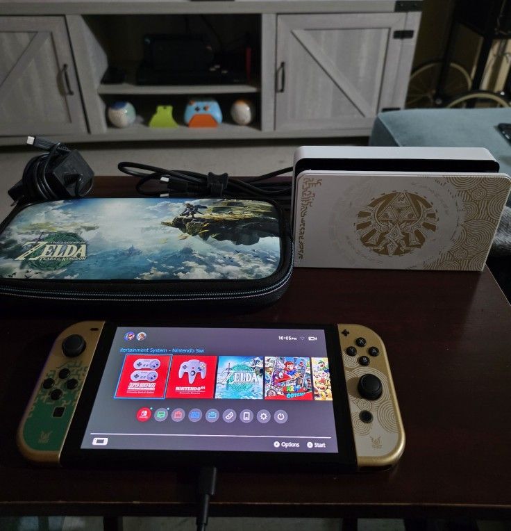 Nintendo Switch OLED Zelda edition