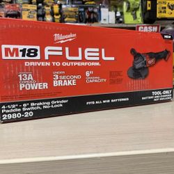 Milwaukee New Grinder Fuel 18M 