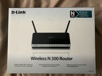 D-Link Wireless Router In Box