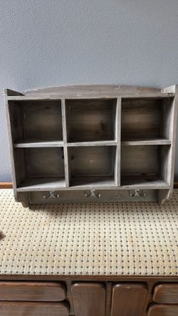 Wood shelf