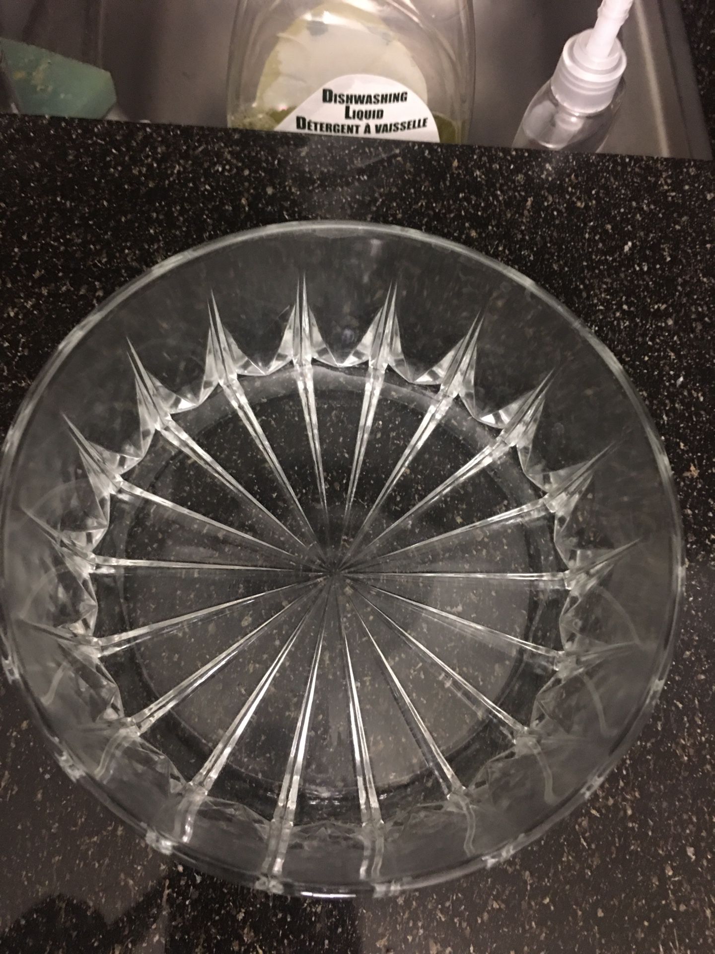 Glass bowl